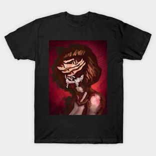 Unmasked portrait of a young female T-Shirt